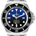 Rolex Seadweller Deepsea 44 Cameron D-Blue Dial Mens Watch 126660 Card