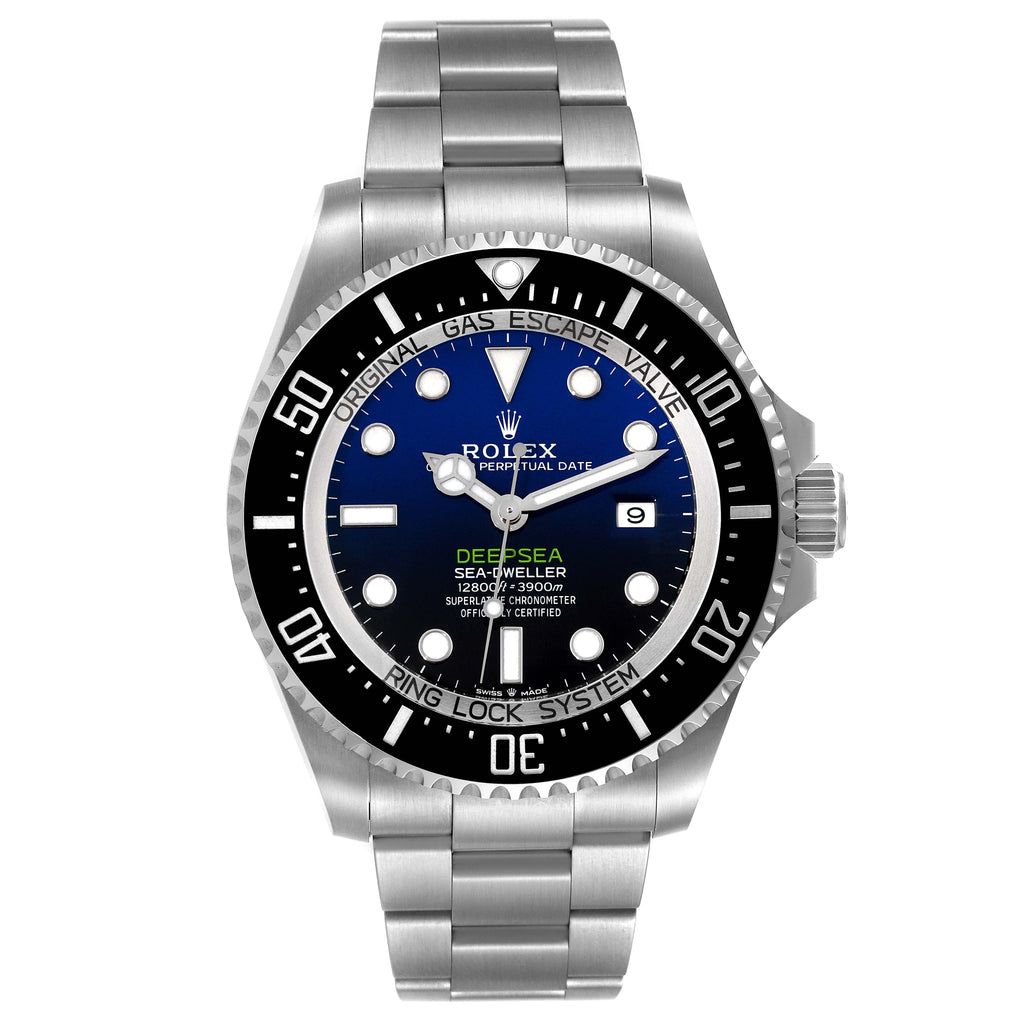 Rolex Seadweller Deepsea 44 Cameron D-Blue Dial Mens Watch 126660 Unworn