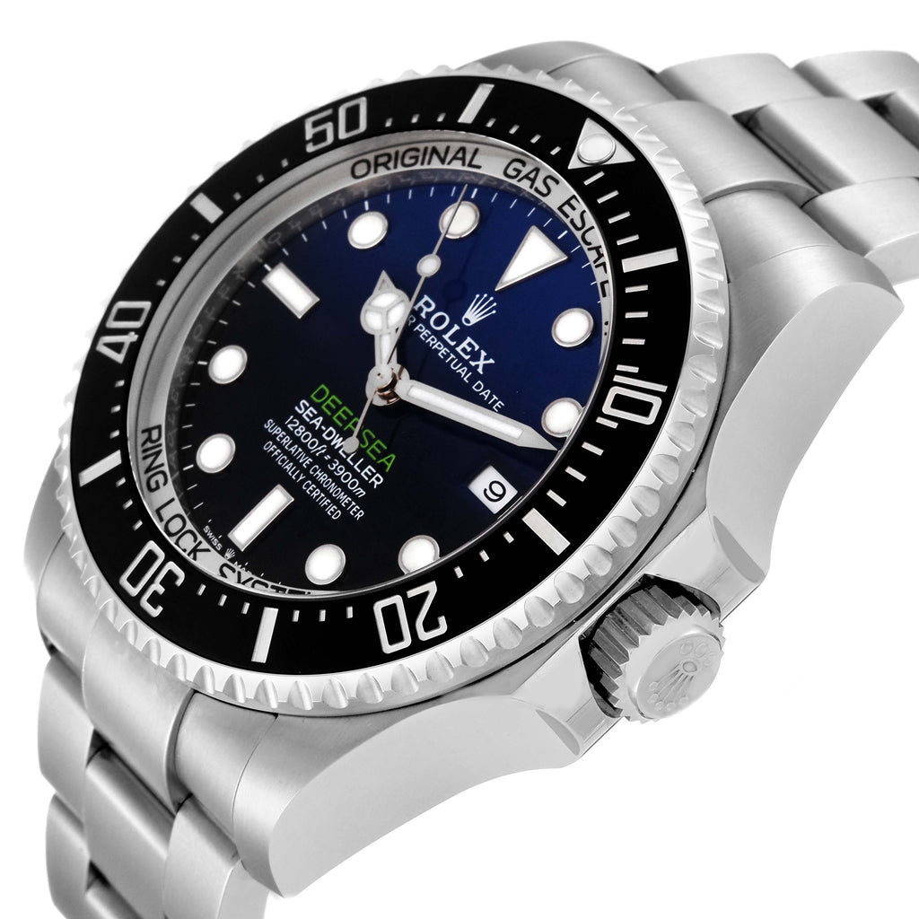 Rolex Seadweller Deepsea 44 Cameron D-Blue Dial Mens Watch 126660 Unworn