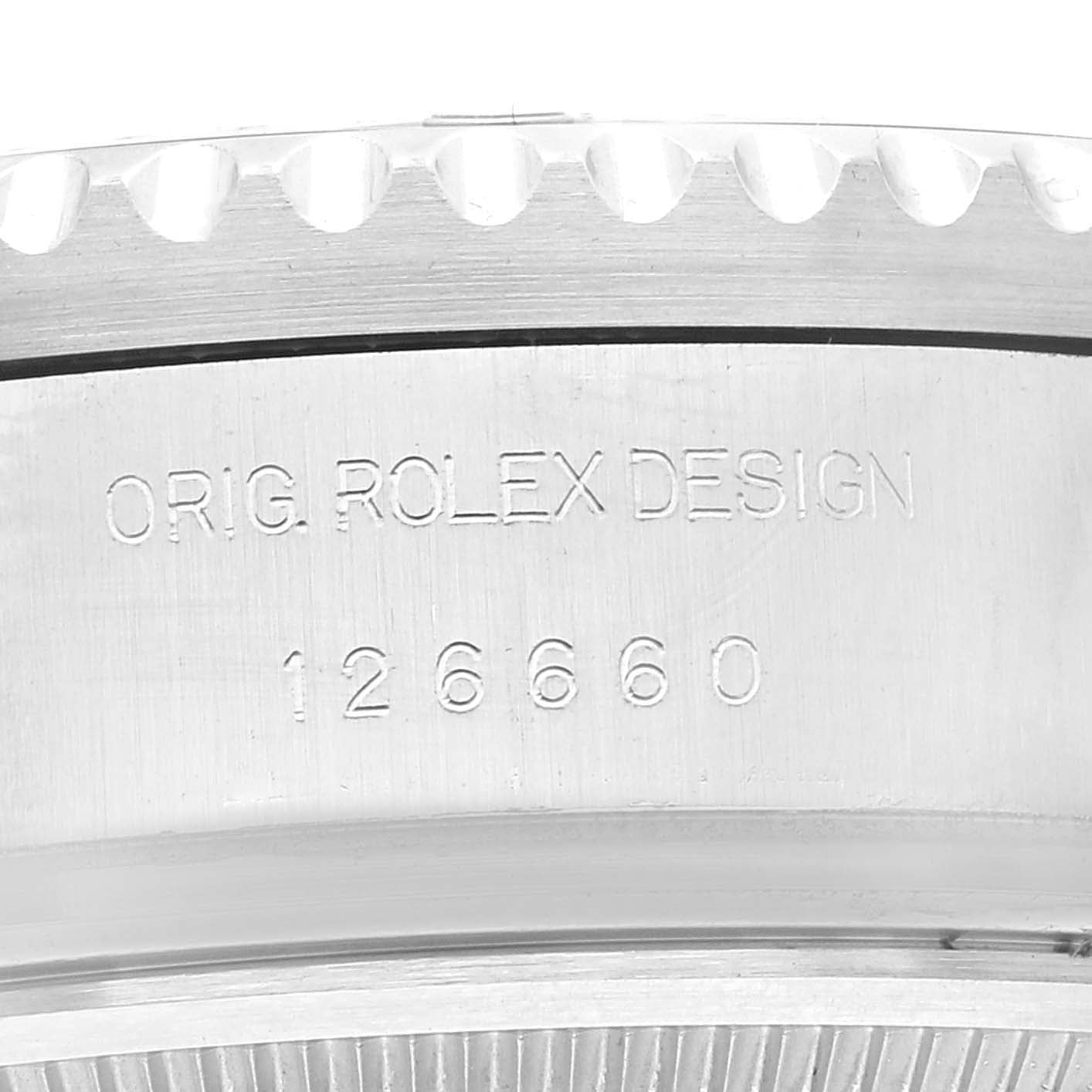 Rolex Seadweller Deepsea 44 Cameron D-Blue Dial Steel Mens Watch 126660