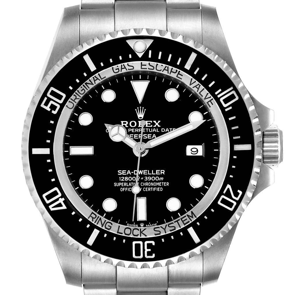 Rolex Seadweller Deepsea 44 Ceramic Bezel Mens Watch 126660 Unworn Box Papers