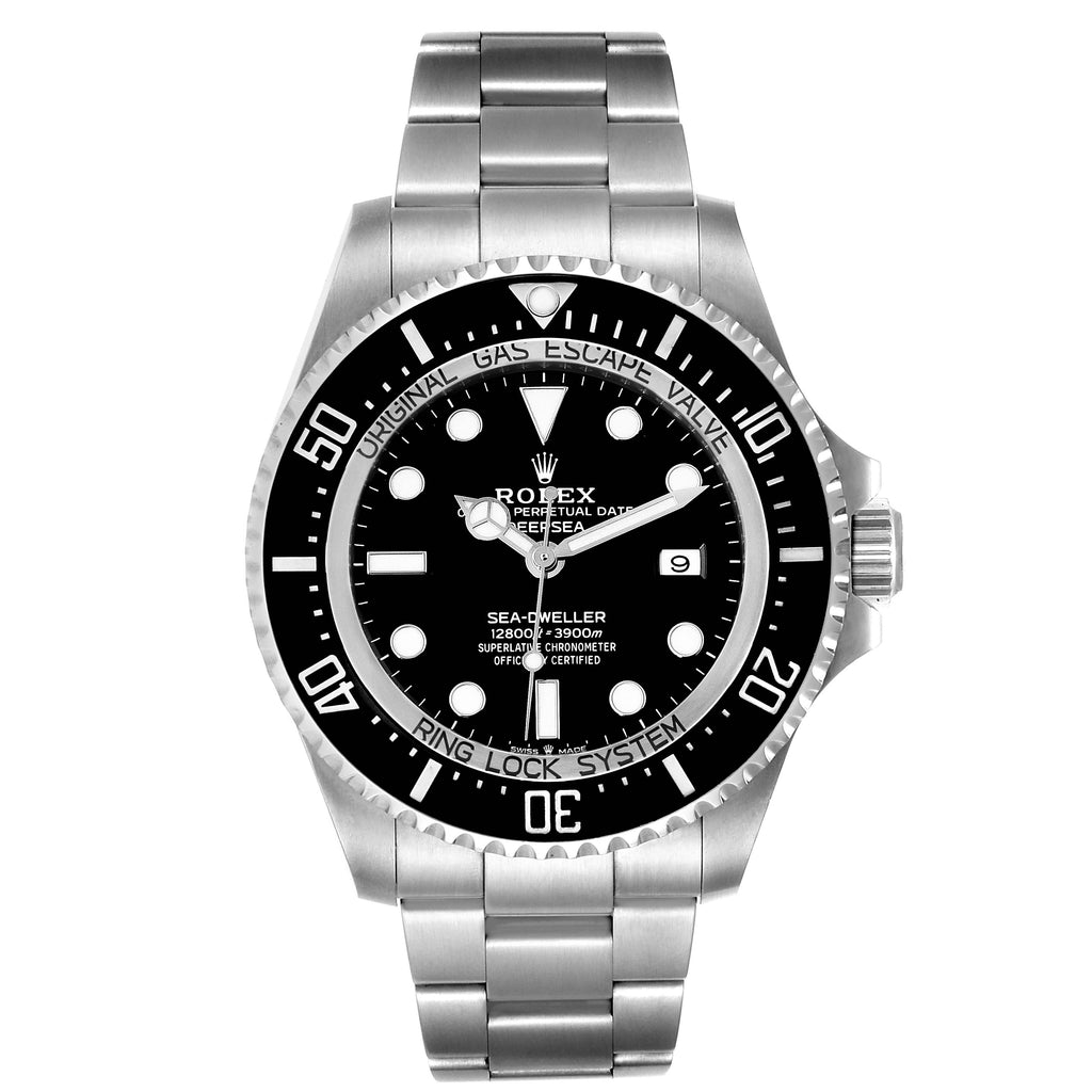 Rolex Seadweller Deepsea 44 Ceramic Bezel Mens Watch 126660 Unworn Box Papers