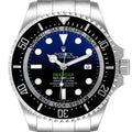 Rolex Seadweller Deepsea Cameron D-Blue Steel Watch 116660 Box Card