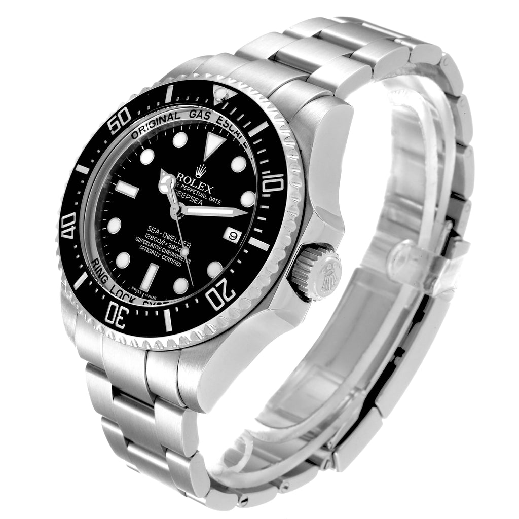 Rolex Seadweller Deepsea Ceramic Bezel Mens Watch 116660 Box Service Card