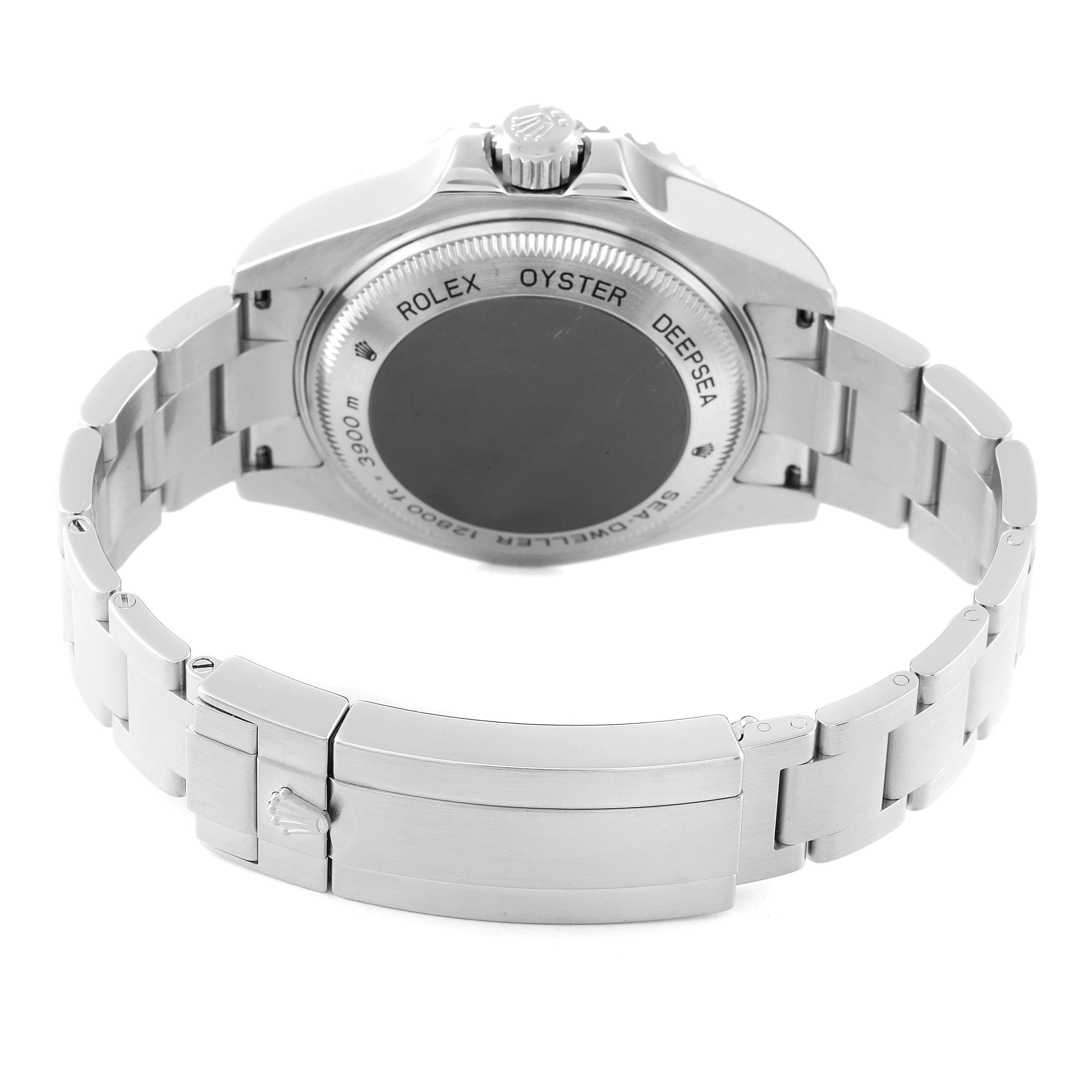 Rolex Seadweller Deepsea Ceramic Bezel Mens Watch 116660 Box Service Card