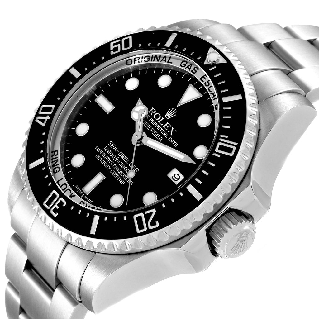 Rolex Seadweller Deepsea Ceramic Bezel Mens Watch 116660 Box Service Card