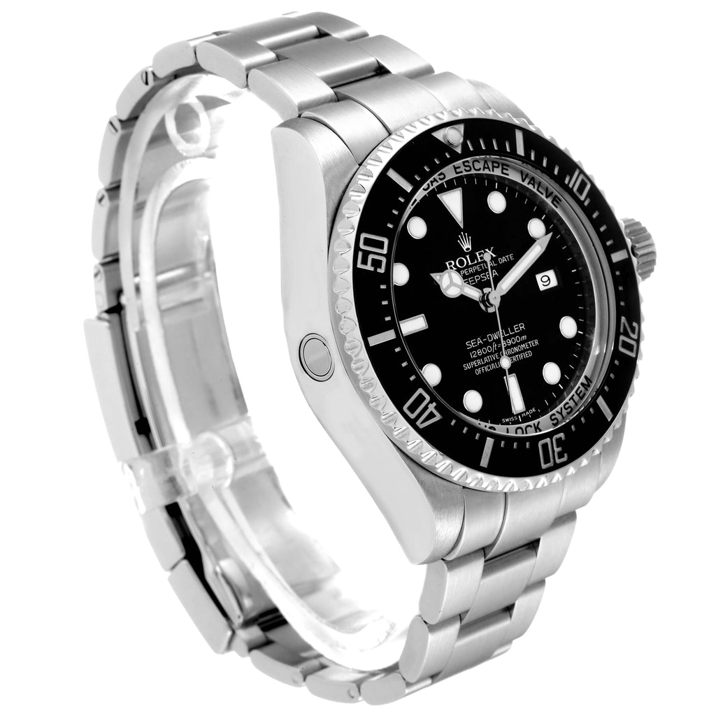 Rolex Seadweller Deepsea Ceramic Bezel Mens Watch 116660 Box Service Card
