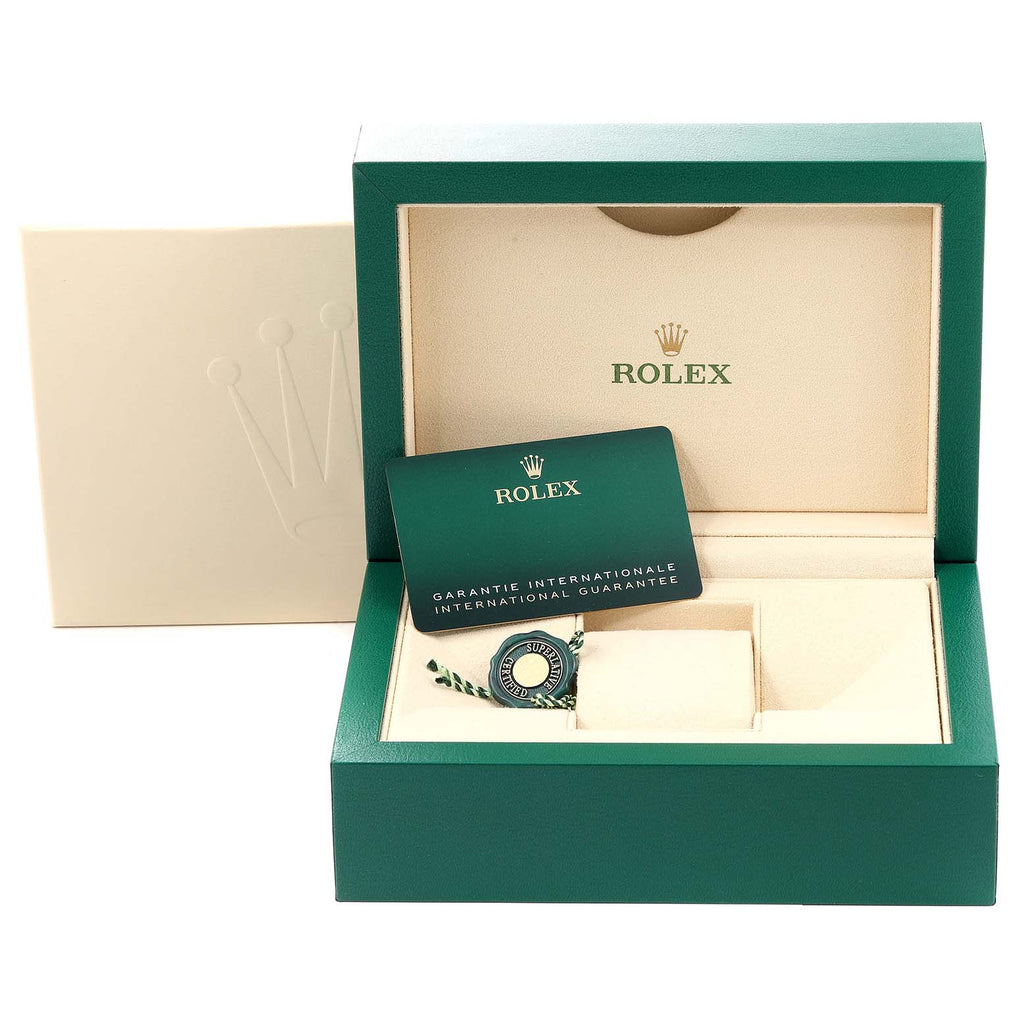 Rolex Submariner 18k Yellow Gold Black Dial Bezel Mens Watch 126618 Unworn
