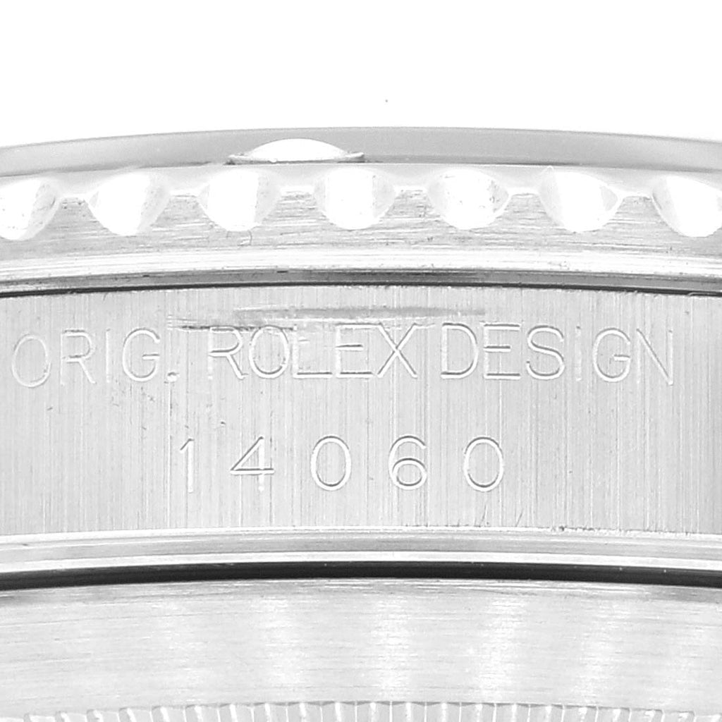 Rolex Submariner 40mm No Date 2 Liner Steel Mens Watch 14060
