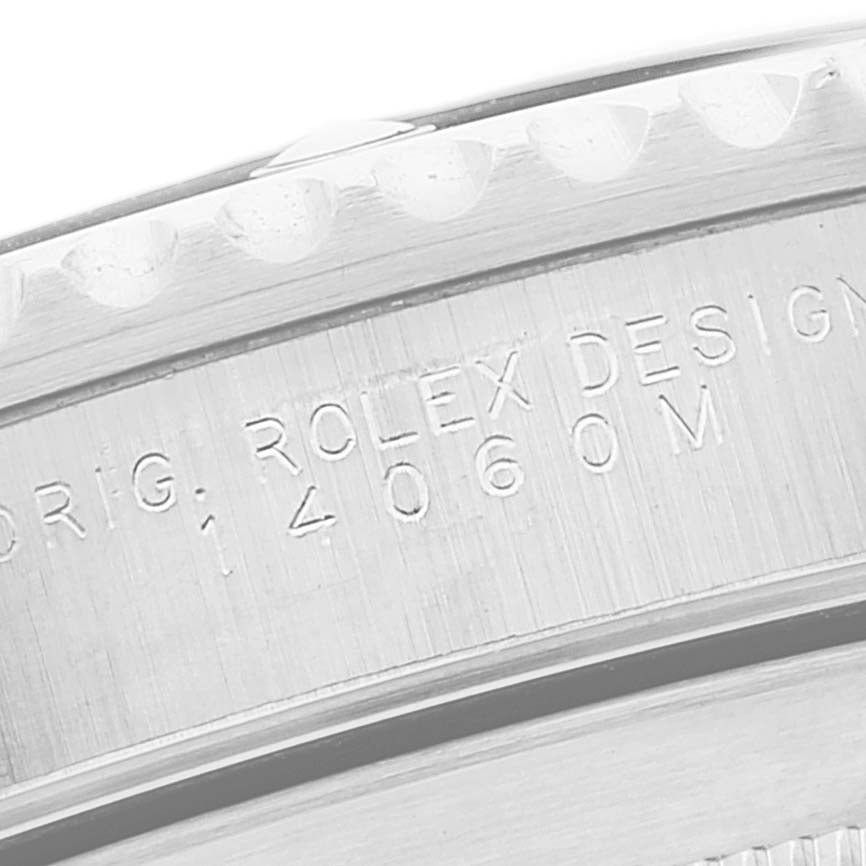 Rolex Submariner 40mm Non-Date 2 Liner Steel Mens Watch 14060 Box Card