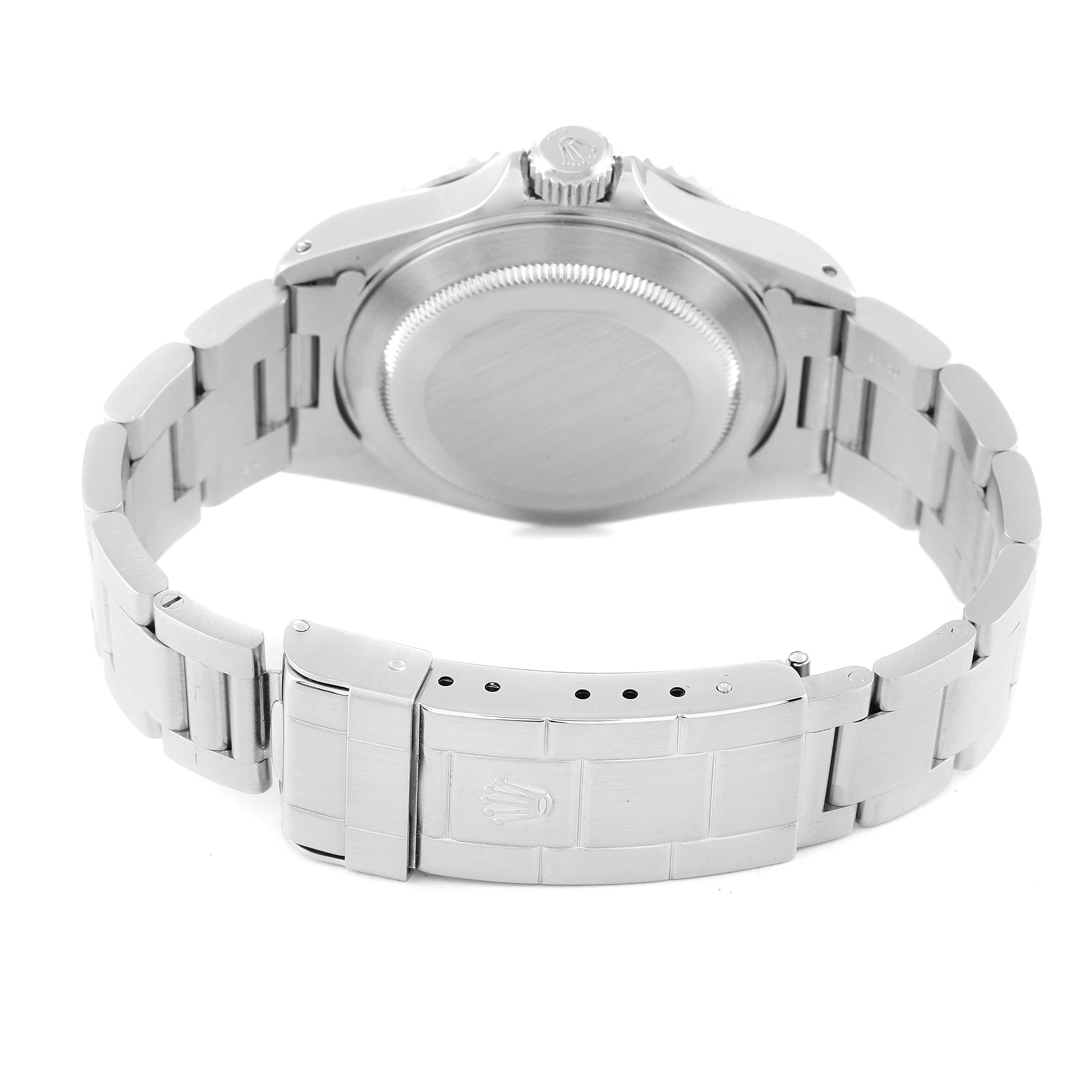 Rolex Submariner 40mm Non-Date 2 Liner Steel Mens Watch 14060 Box Papers