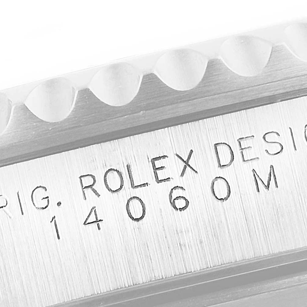 Rolex Submariner 40mm Non-Date 4 Liner Steel Steel Watch 14060 Box Card