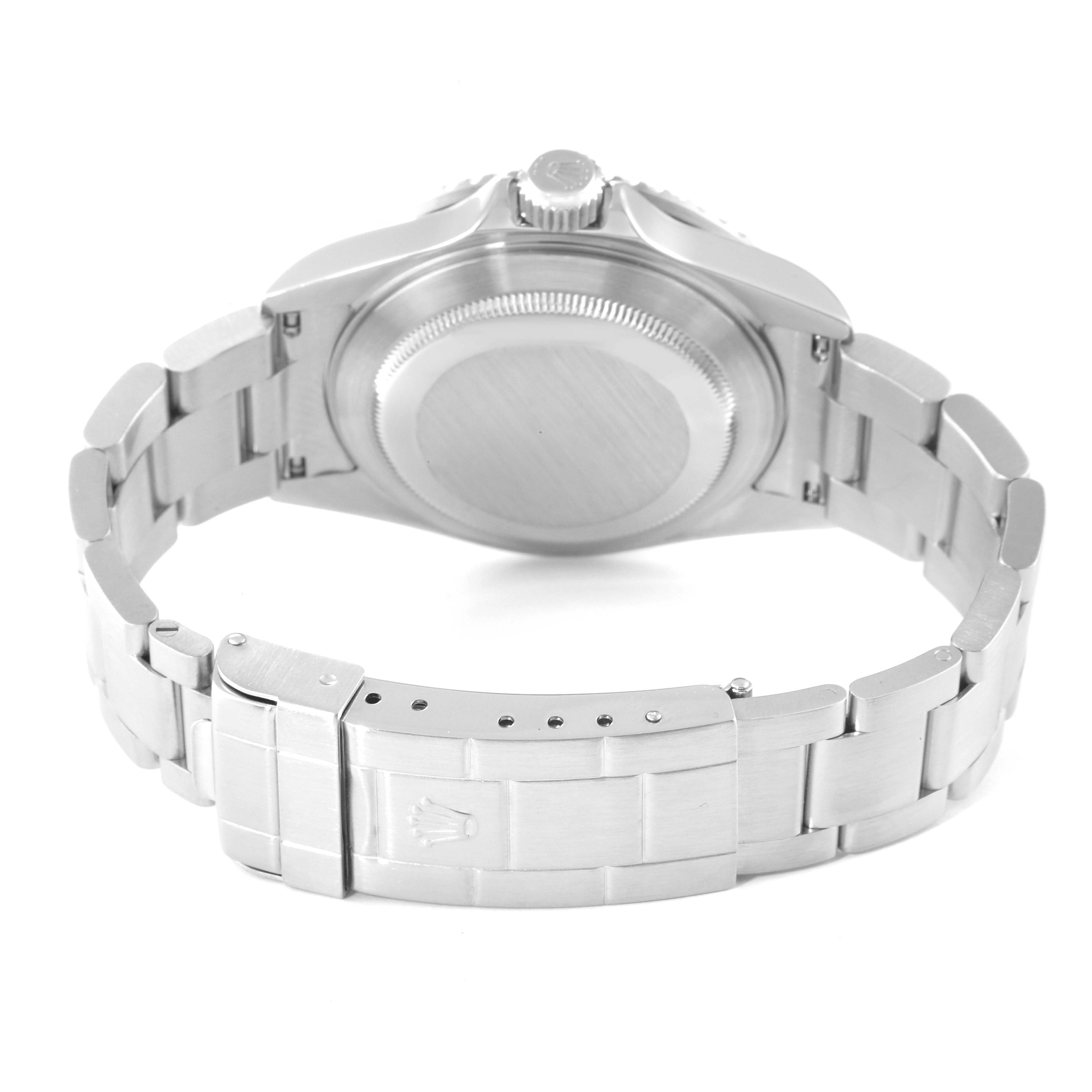 Rolex Submariner Black Dial Bezel Steel Mens Watch 16610