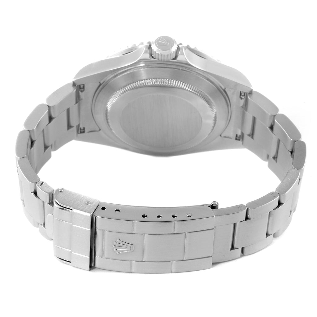 Rolex Submariner Black Dial Steel Mens Watch 16610 Box