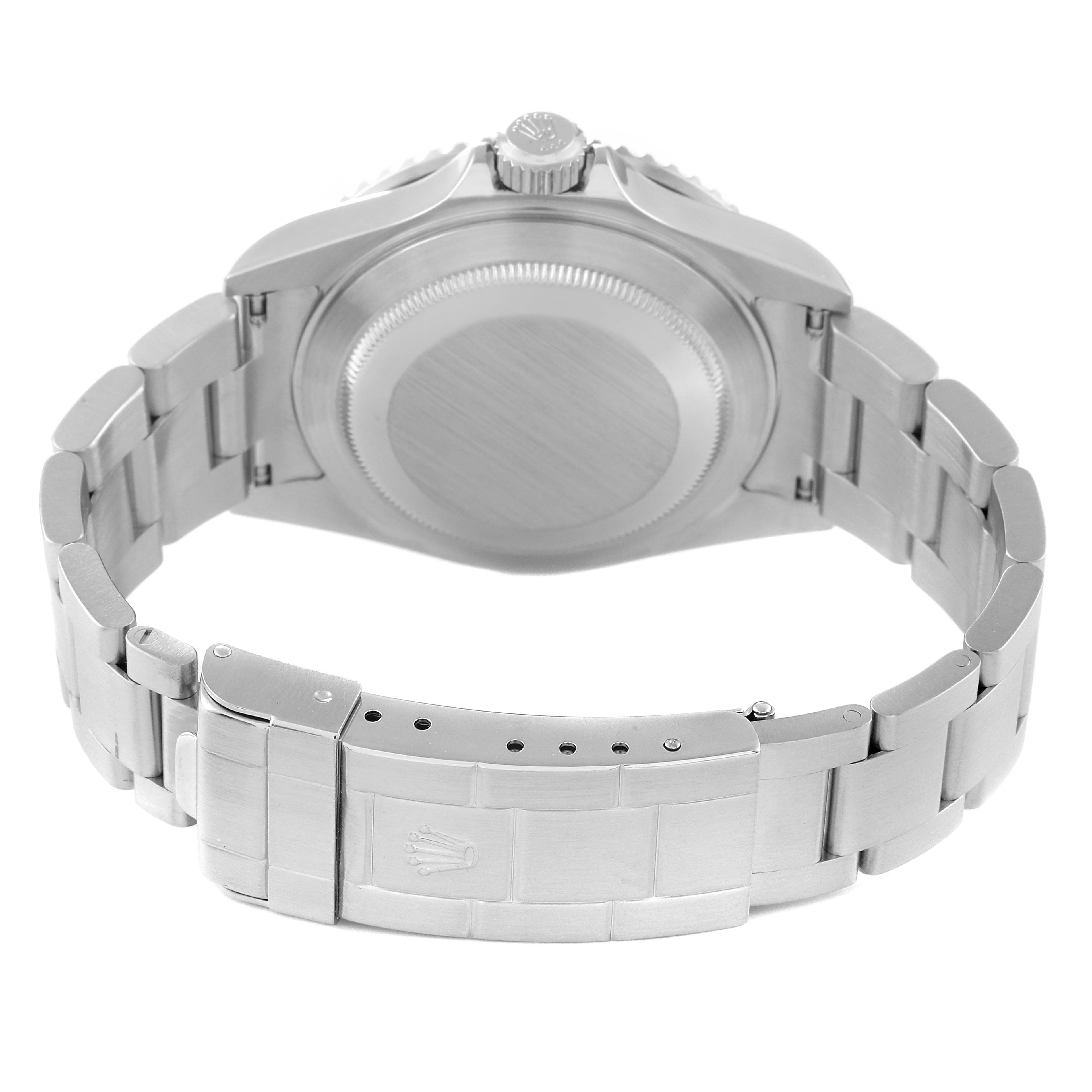 Rolex Submariner Black Dial Steel Mens Watch 16610 Box Papers