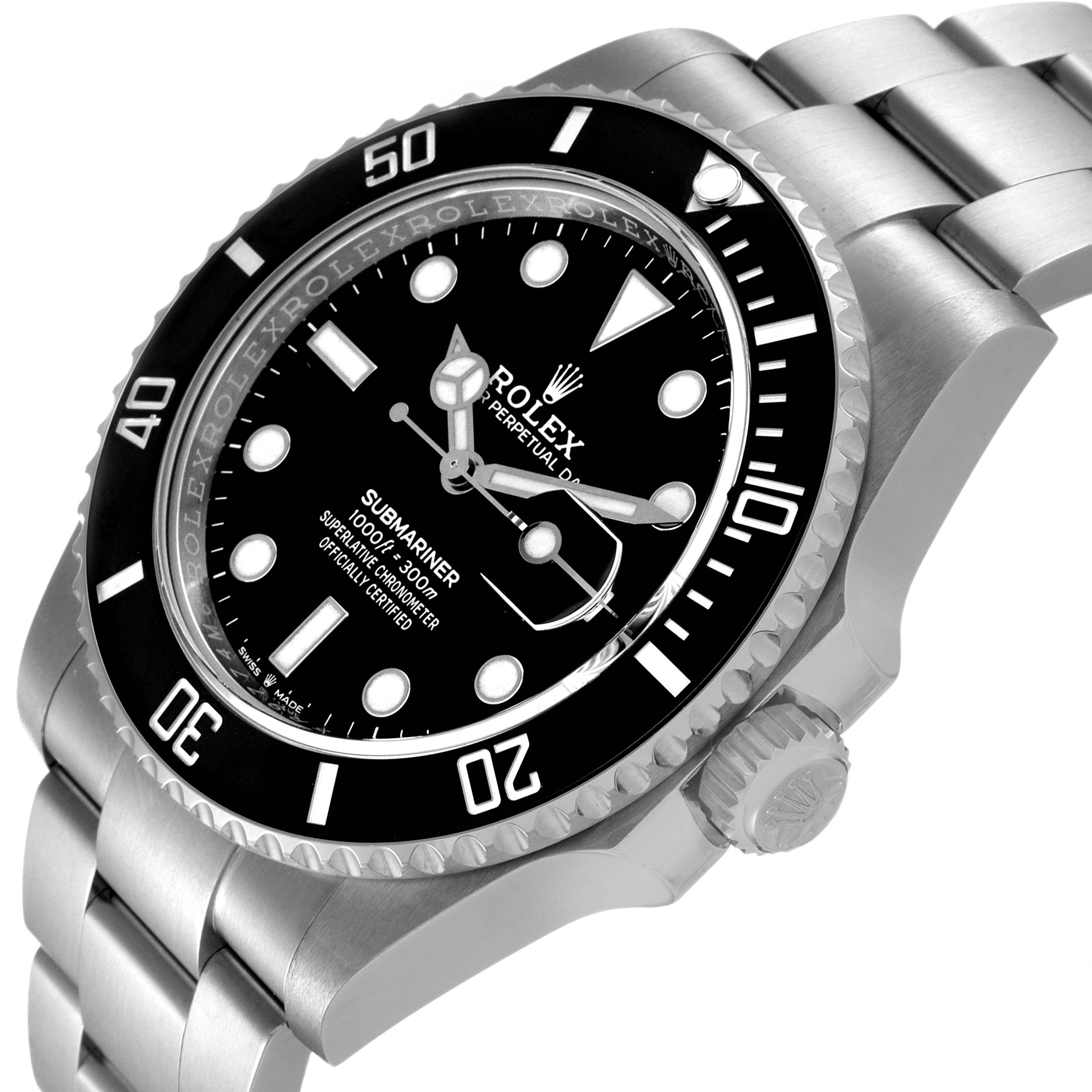 Rolex Submariner Cerachrom Bezel Oystersteel Mens Watch 126610