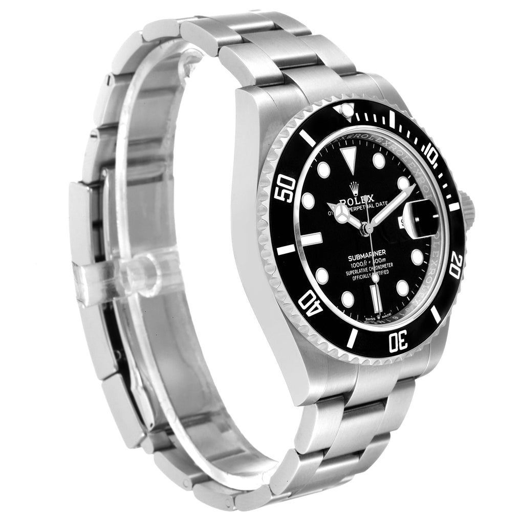 Rolex Submariner 41 Cerachrom Bezel Steel Mens Watch 126610 Box Card