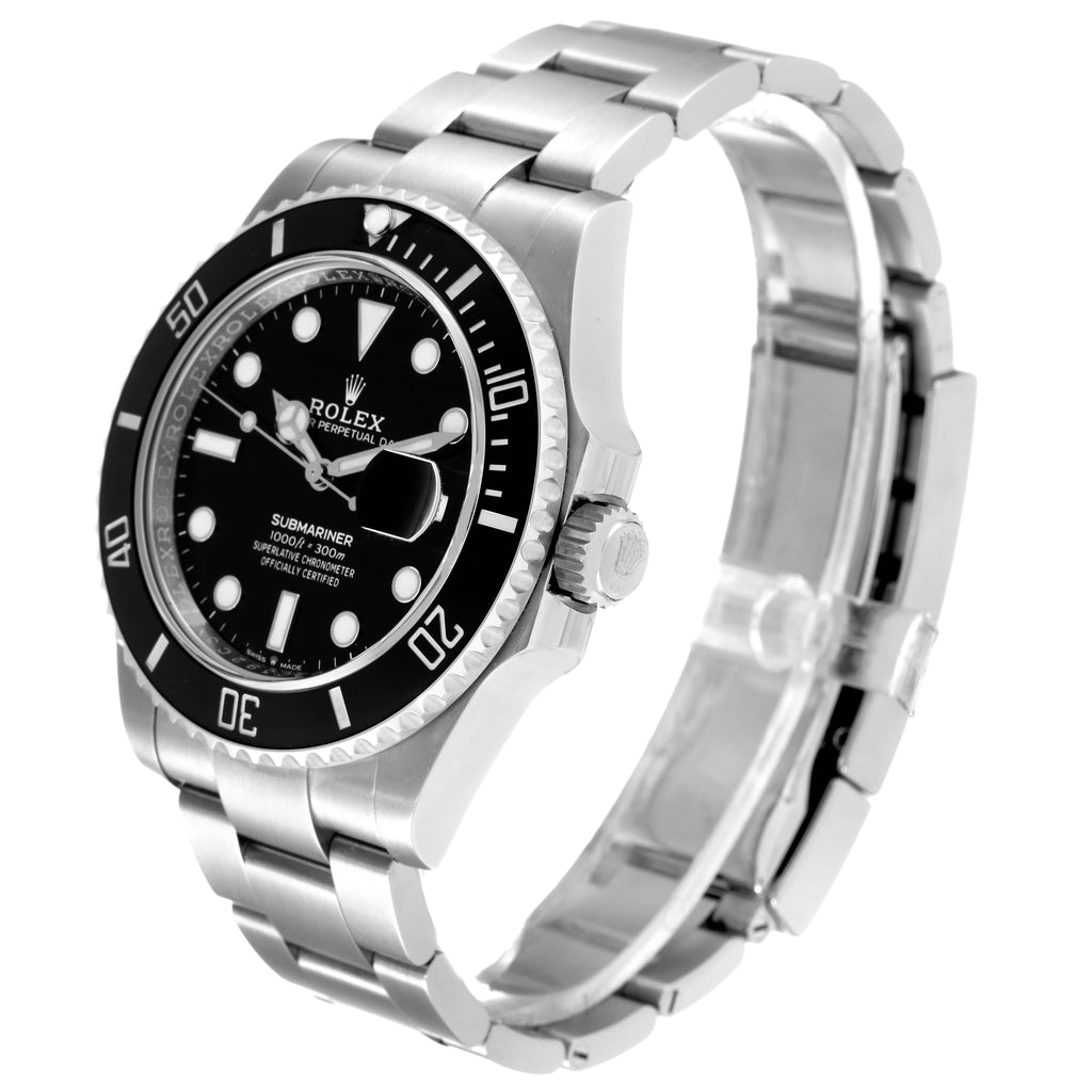 Rolex Submariner 41 Cerachrom Bezel Steel Mens Watch 126610 Unworn