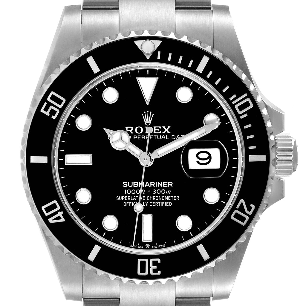 Rolex Submariner 41 Cerachrom Bezel Steel Mens Watch 126610 Unworn