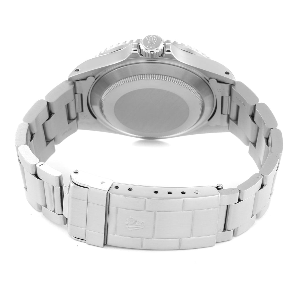 Rolex Submariner Date 40mm Black Dial Steel Mens Watch 16610 Box Service Card