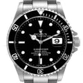 Rolex Submariner Date Black Dial Steel Mens Watch 16610 Unworn NOS