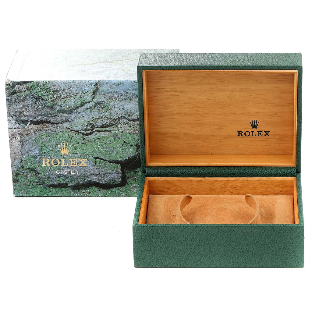 Rolex Submariner Kermit Green Bezel Y Serial Flat 4 Steel Mens Watch 16610LV