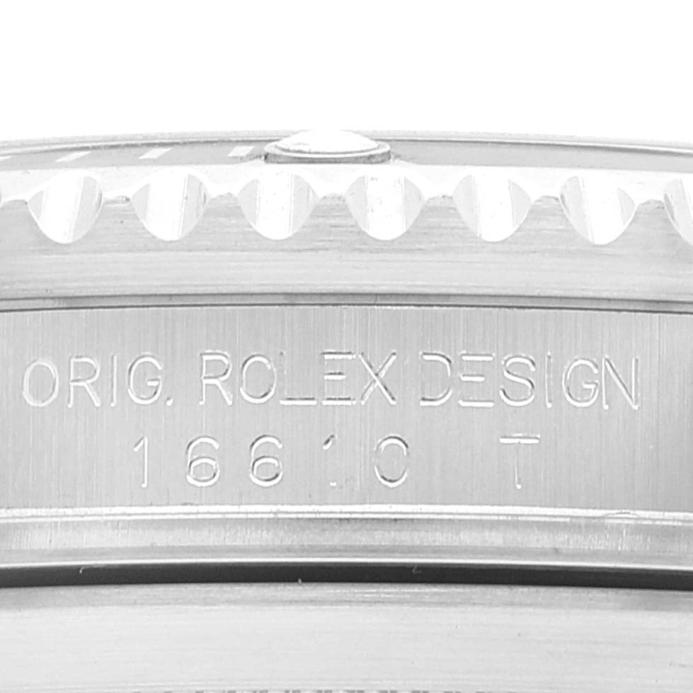 Rolex Submariner Green 50th Anniversary Flat 4 Steel Mens Watch 16610LV