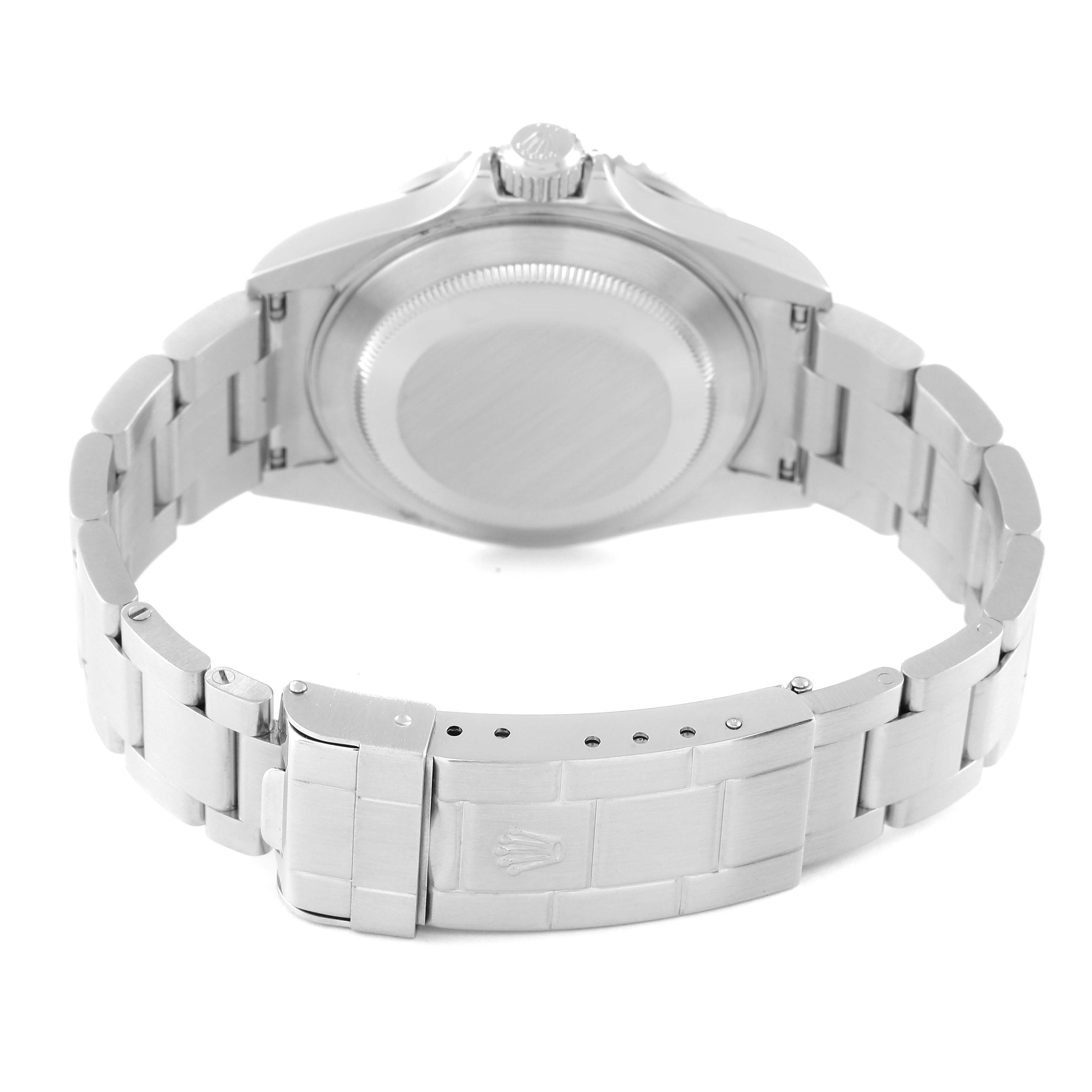 Rolex Submariner Green 50th Anniversary Flat 4 Steel Mens Watch 16610LV