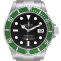 Rolex Submariner Kermit Green 50th Anniversary Mens Watch 16610LV
