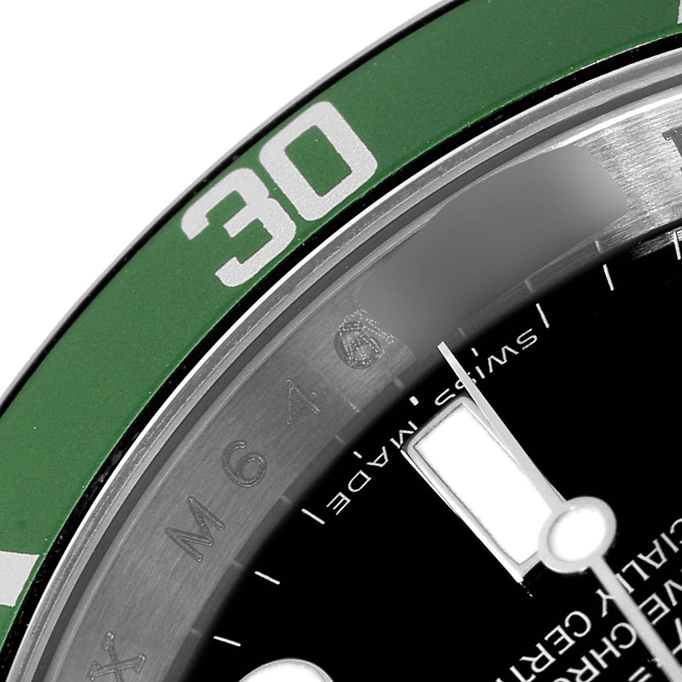 Rolex Submariner Green Kermit 50th Anniversary Steel Mens Watch 16610LV