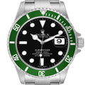 Rolex Submariner Green 50th Anniversary Steel Mens Watch 16610LV Box Papers