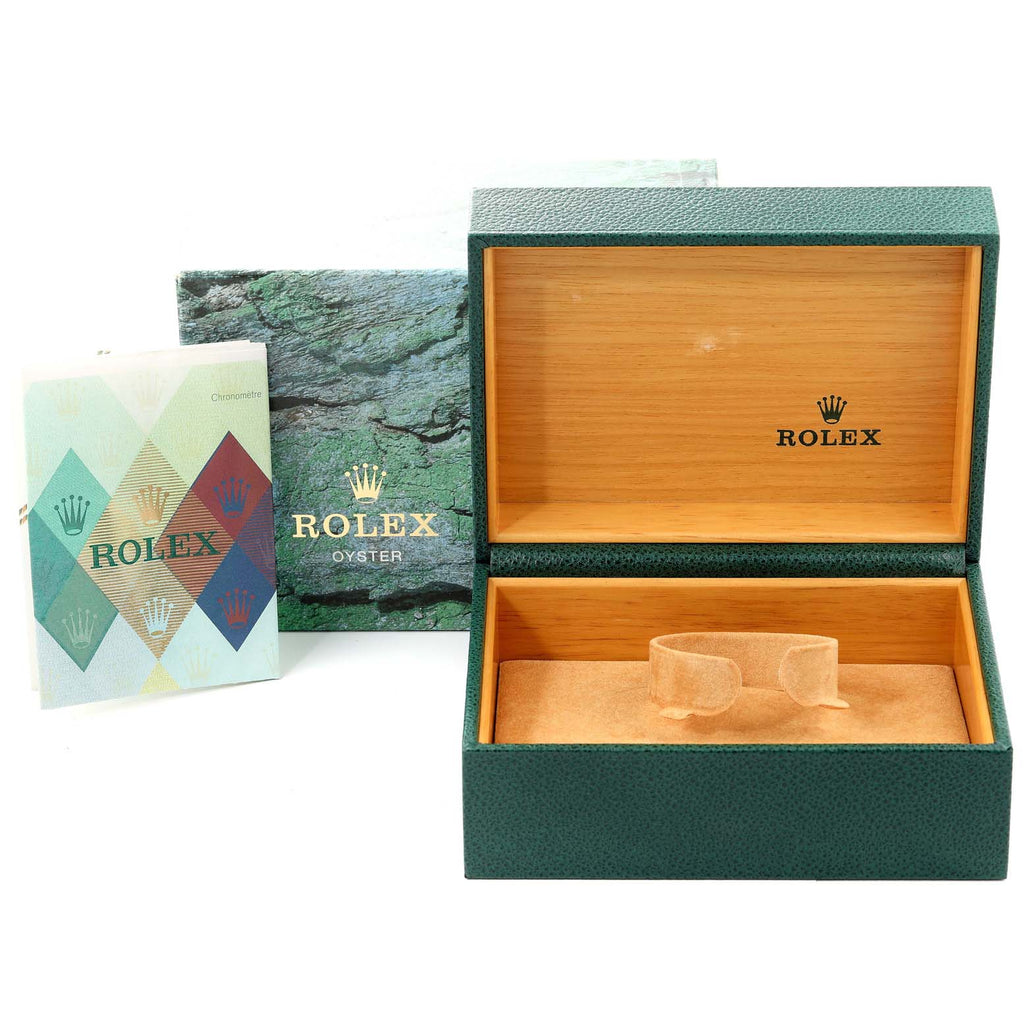 Rolex Submariner Green 50th Anniversary Steel Mens Watch 16610LV Box Papers