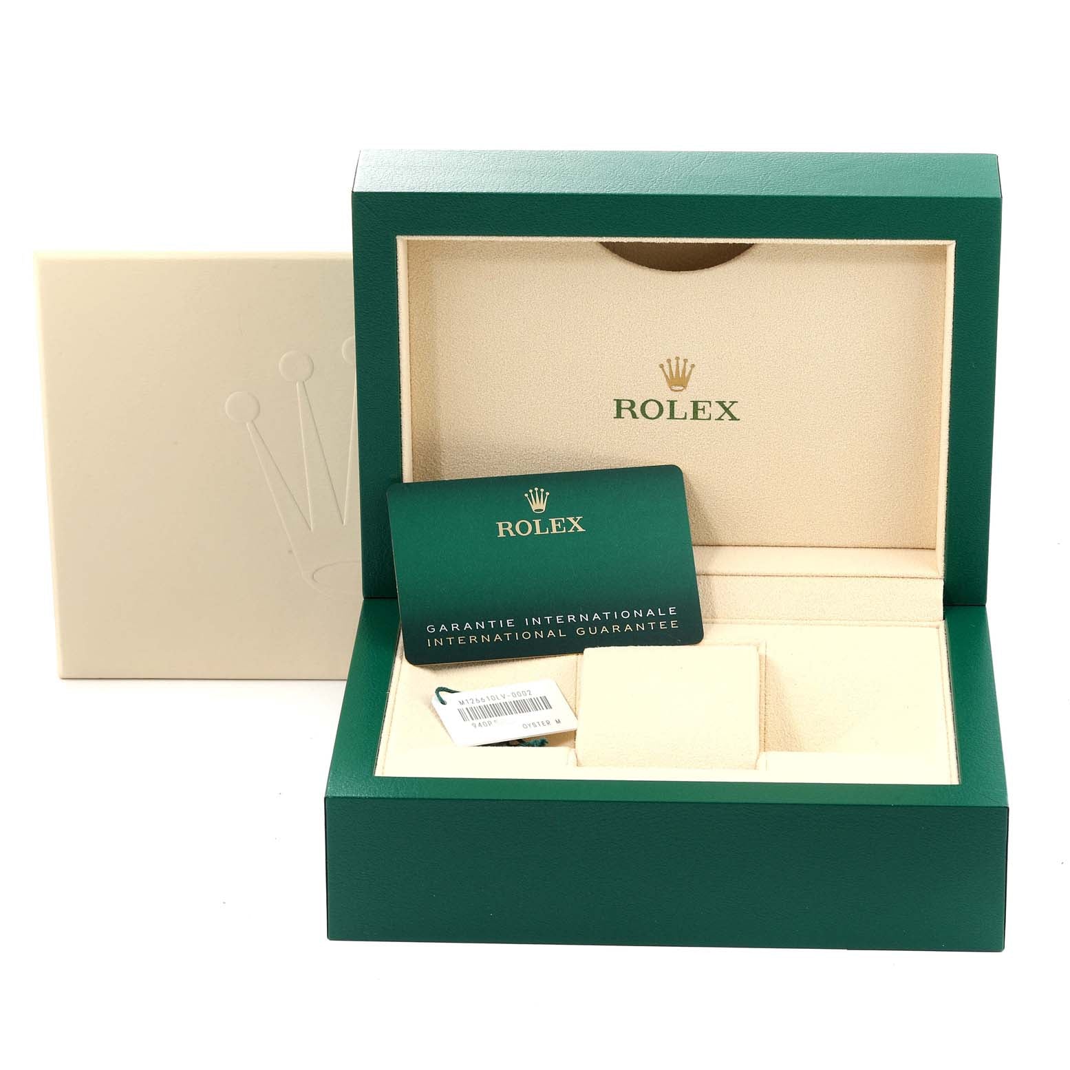 Rolex Submariner Starbucks Green Ceramic Mens Watch 126610LV Unworn