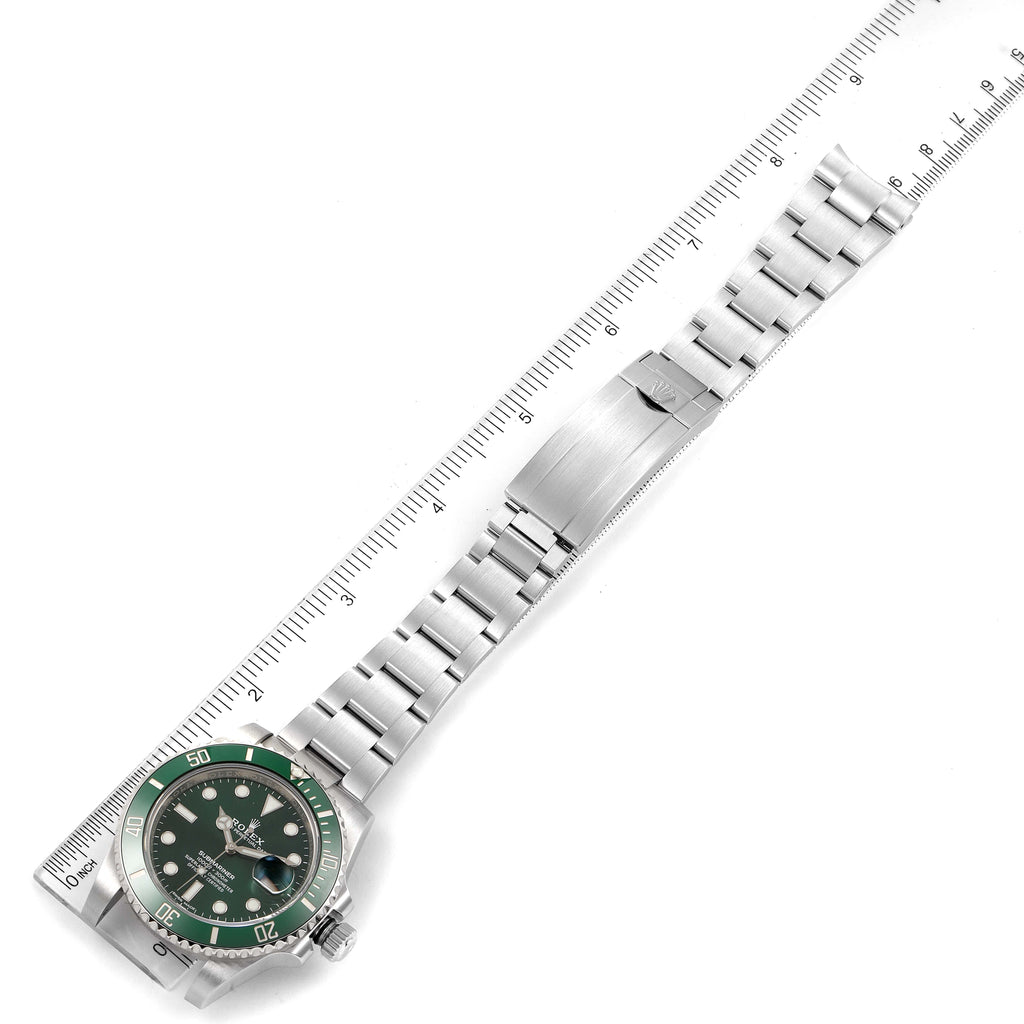 Rolex Submariner Hulk Green Dial Bezel Steel Mens Watch 116610