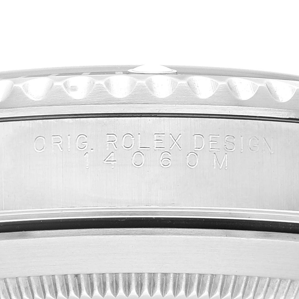 Rolex Submariner No Date 40mm 4 Lines Steel Mens Watch 14060M Box Card