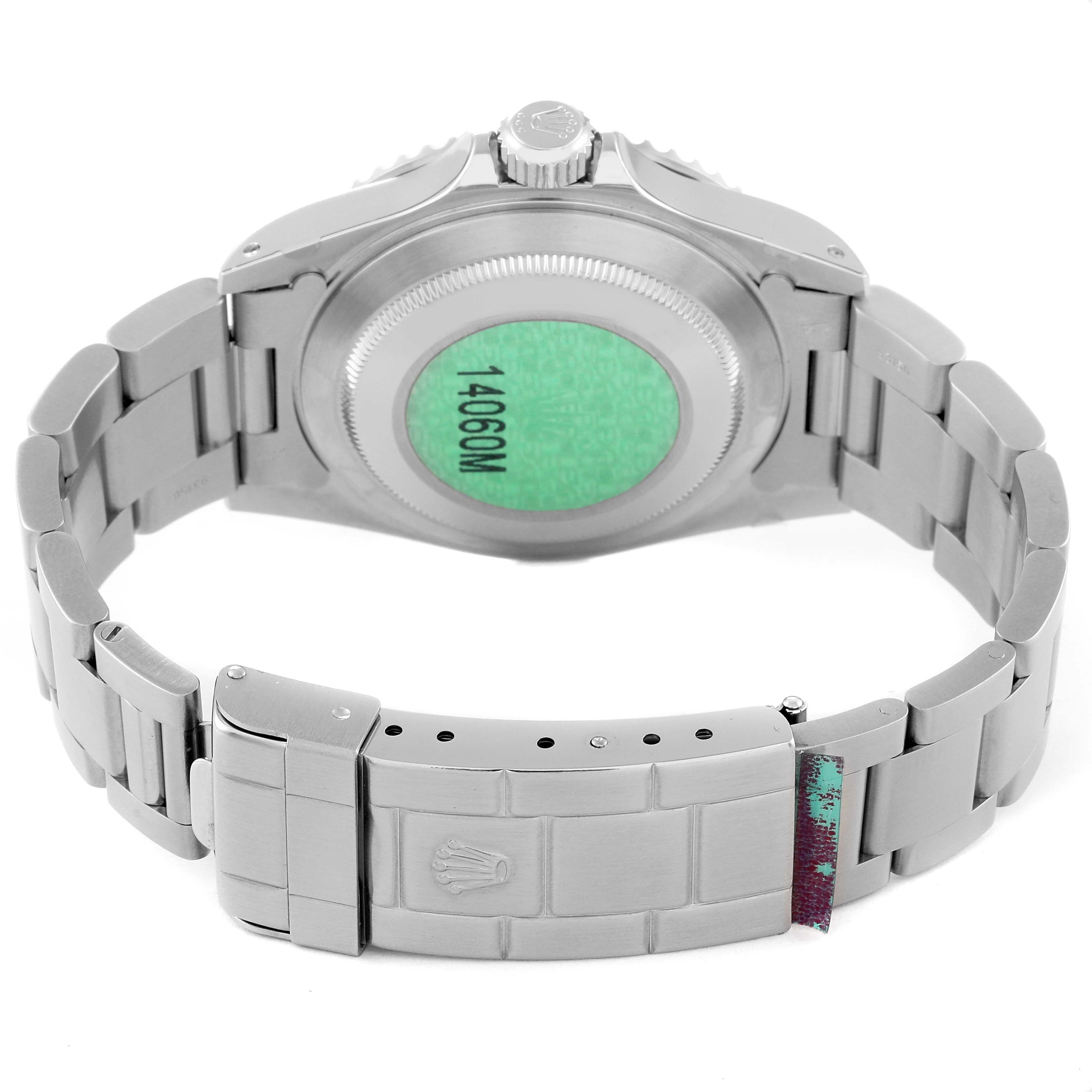 Rolex Submariner No Date 40mm 4 Liner Steel Mens Watch 14060 Unworn