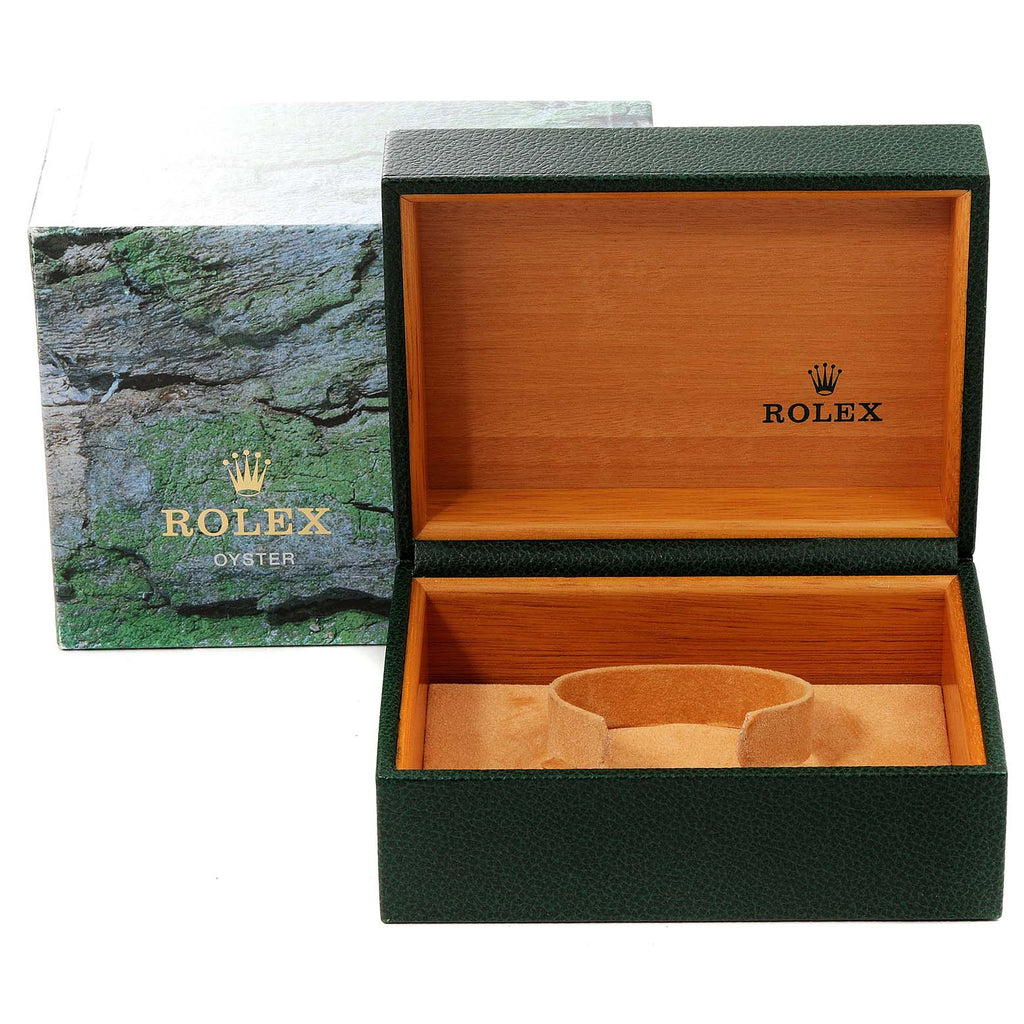 Rolex Submariner Purple Blue Dial Steel Yellow Gold Mens Watch 16613