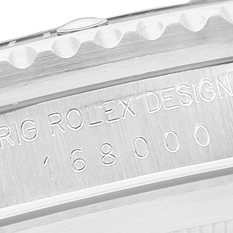 Rolex Submariner Spider Web Dial Steel Vintage Mens Watch 168000