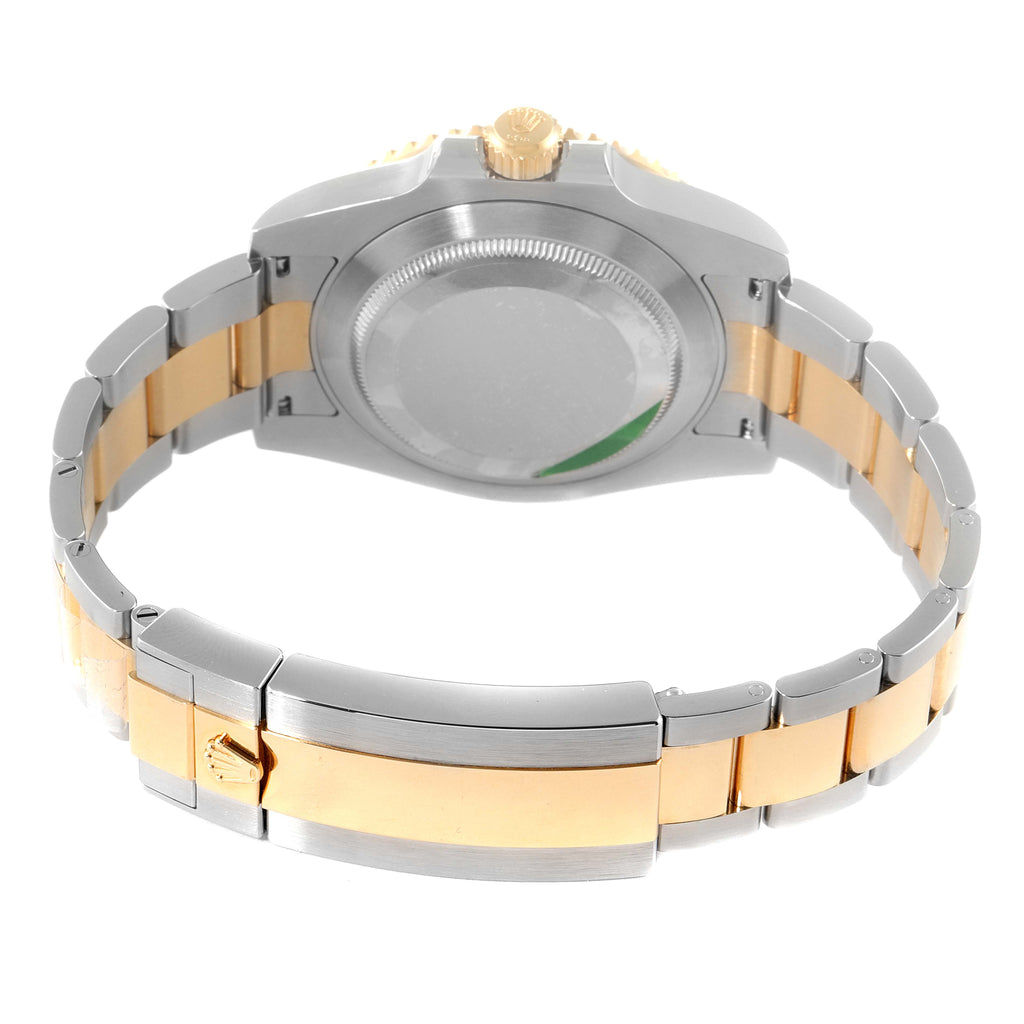 Rolex Submariner Steel Yellow Gold Black Dial Mens Watch 116613 Unworn