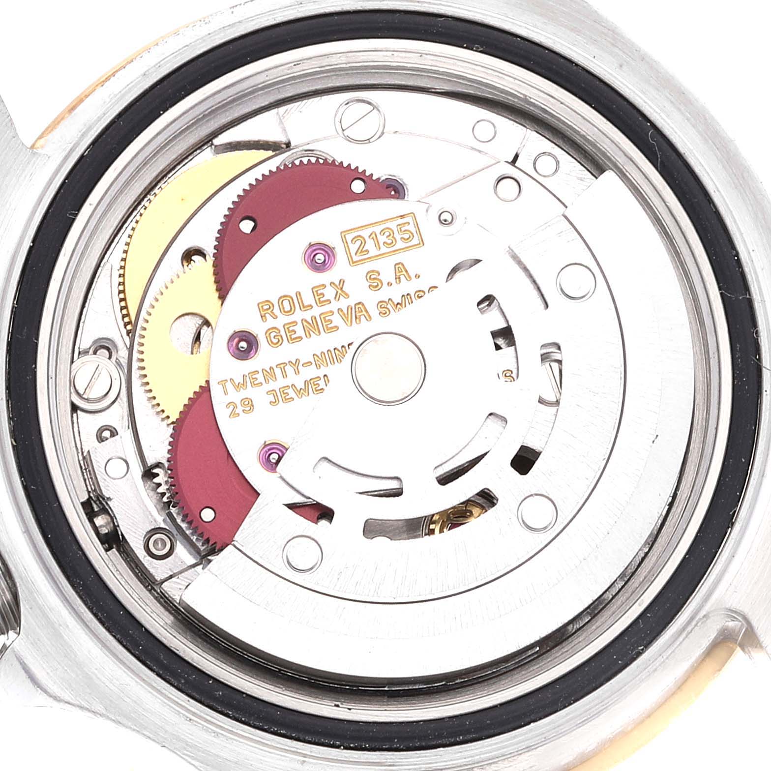 Rolex Yachtmaster 29 mm Steel Yellow Gold White Dial Ladies Watch 69623