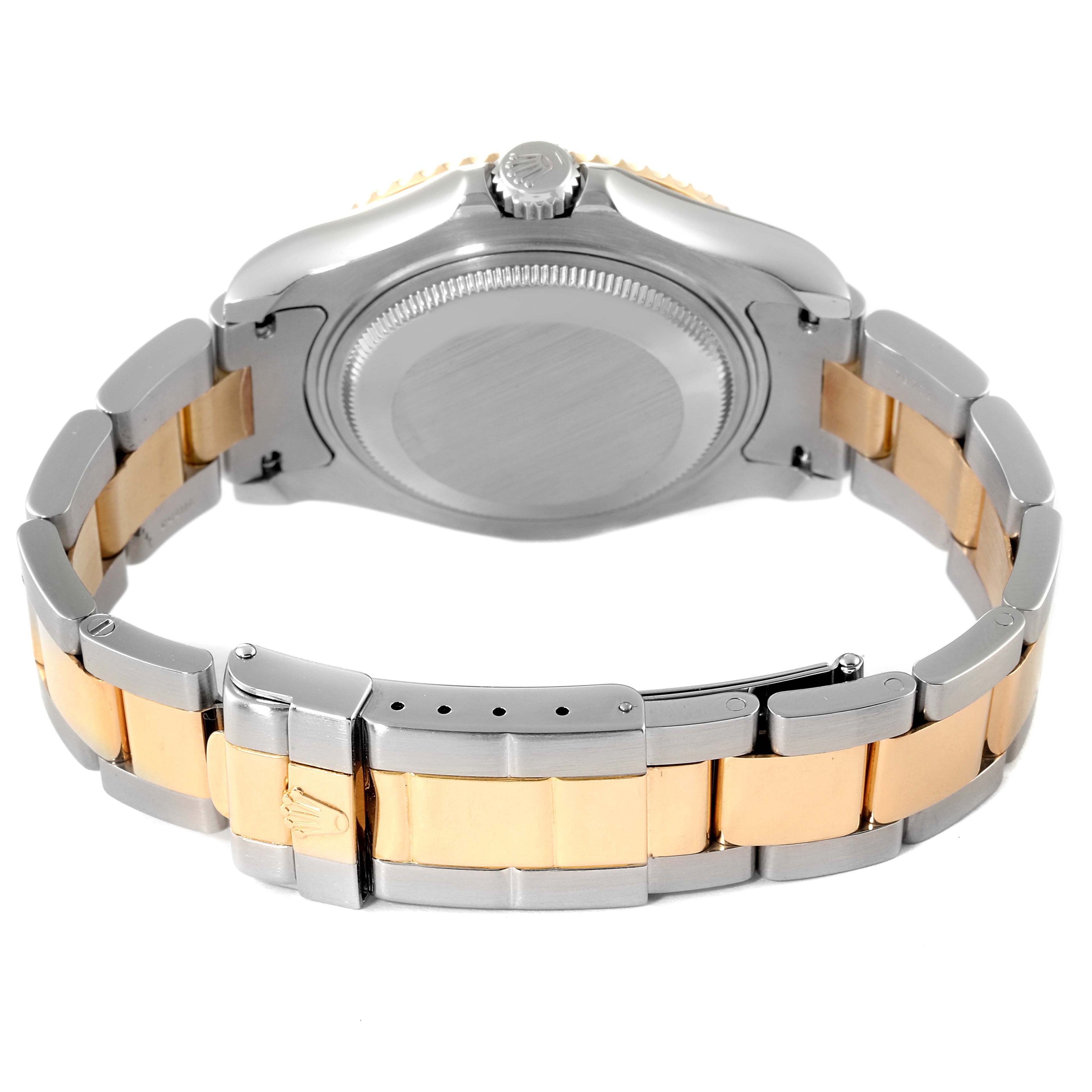 Rolex Yachtmaster 35 Midsize Steel Yellow Gold Unisex Watch 68623