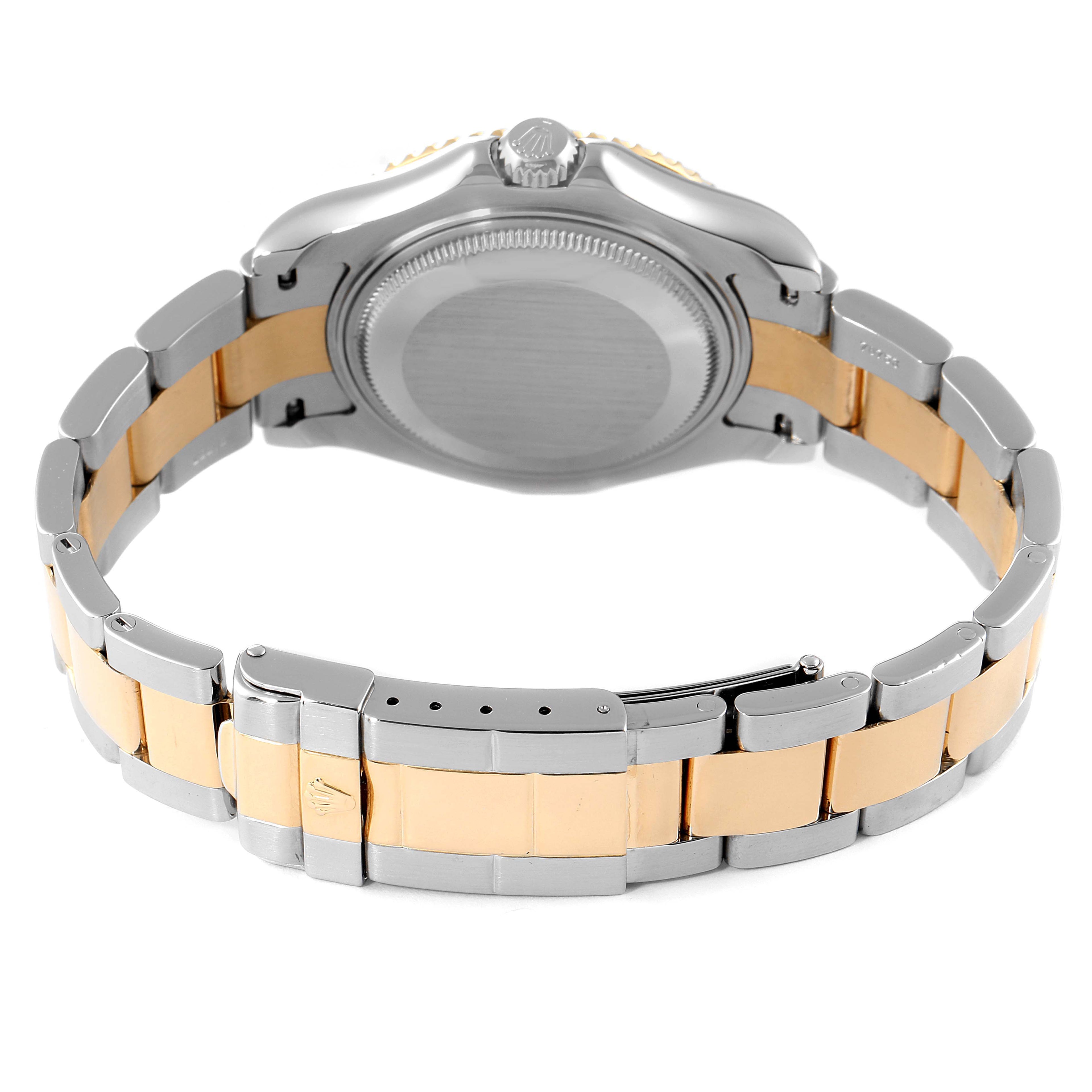 Rolex Yachtmaster 35 Midsize Steel Yellow Gold Unisex Watch 168623