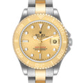 Rolex Yachtmaster 35 Midsize Steel Yellow Gold Unisex Watch 168623