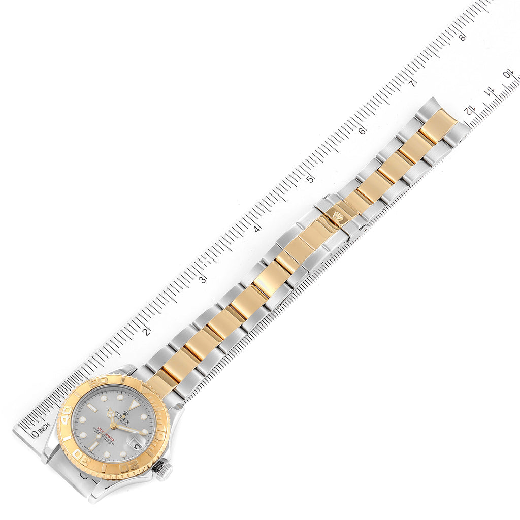Rolex Yachtmaster 35 Midsize Steel Yellow Gold Watch 168623
