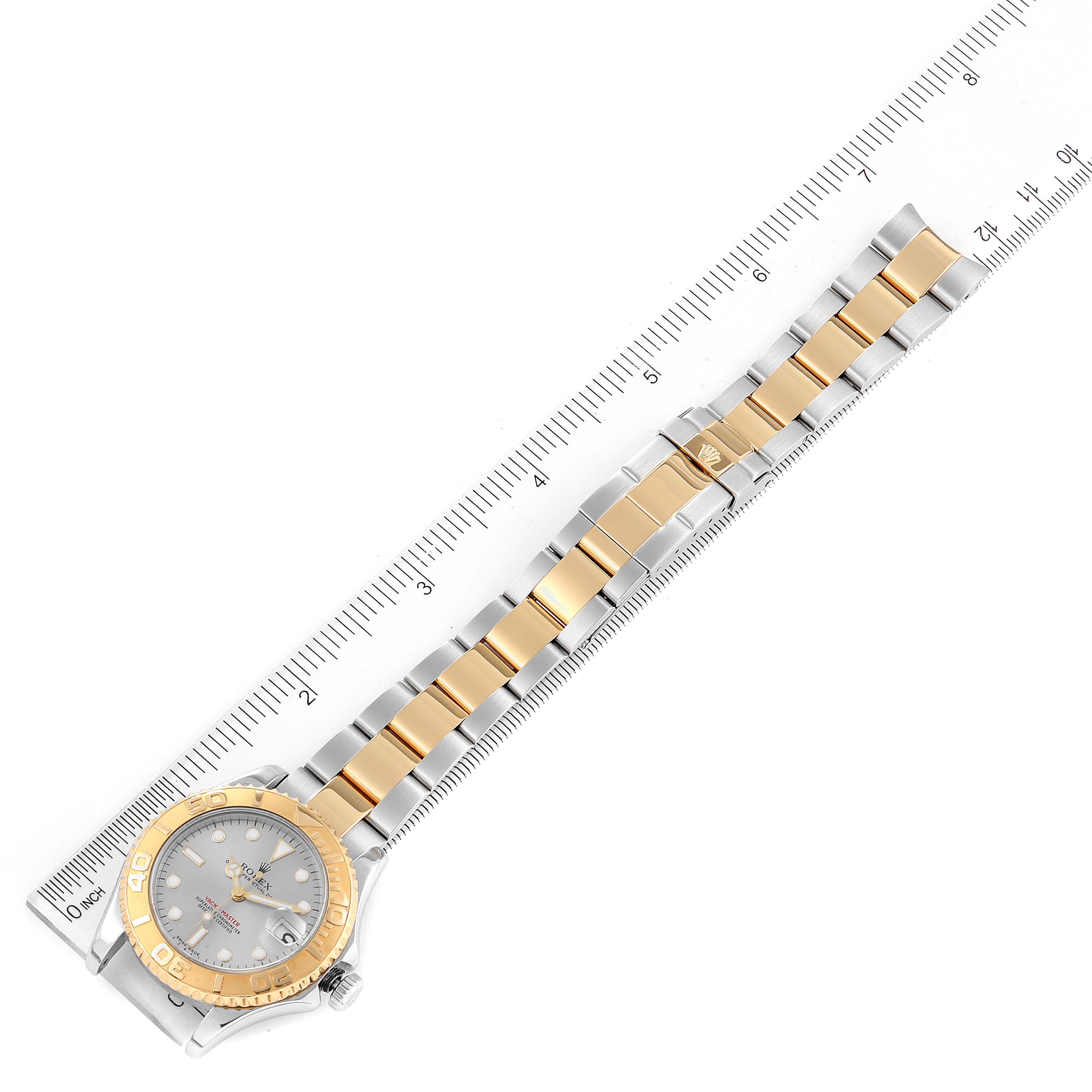 Rolex Yachtmaster 35 Midsize Steel Yellow Gold Watch 168623