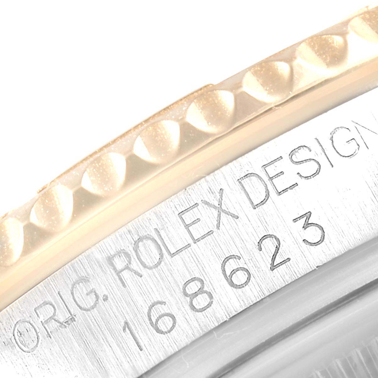 Rolex Yachtmaster 35 Midsize Steel Yellow Gold Watch 168623 Box Papers
