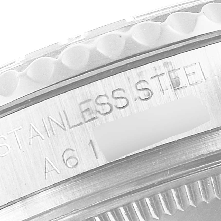 Rolex Yachtmaster 35mm Midsize Steel Platinum Mens Watch 168622 Box Card