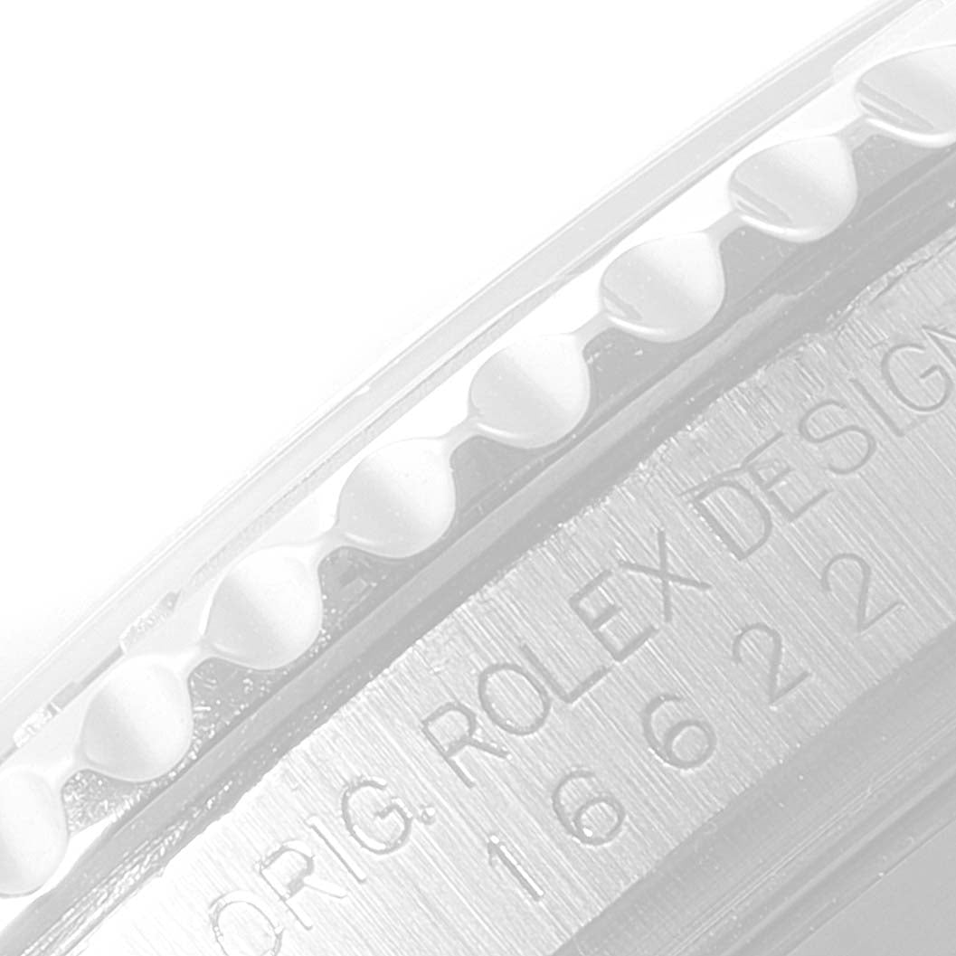 Rolex Yachtmaster 40 Steel Platinum Dial Bezel Mens Watch 16622