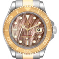 Rolex Yachtmaster 40 Steel Yellow Gold MOP Mens Watch 16623