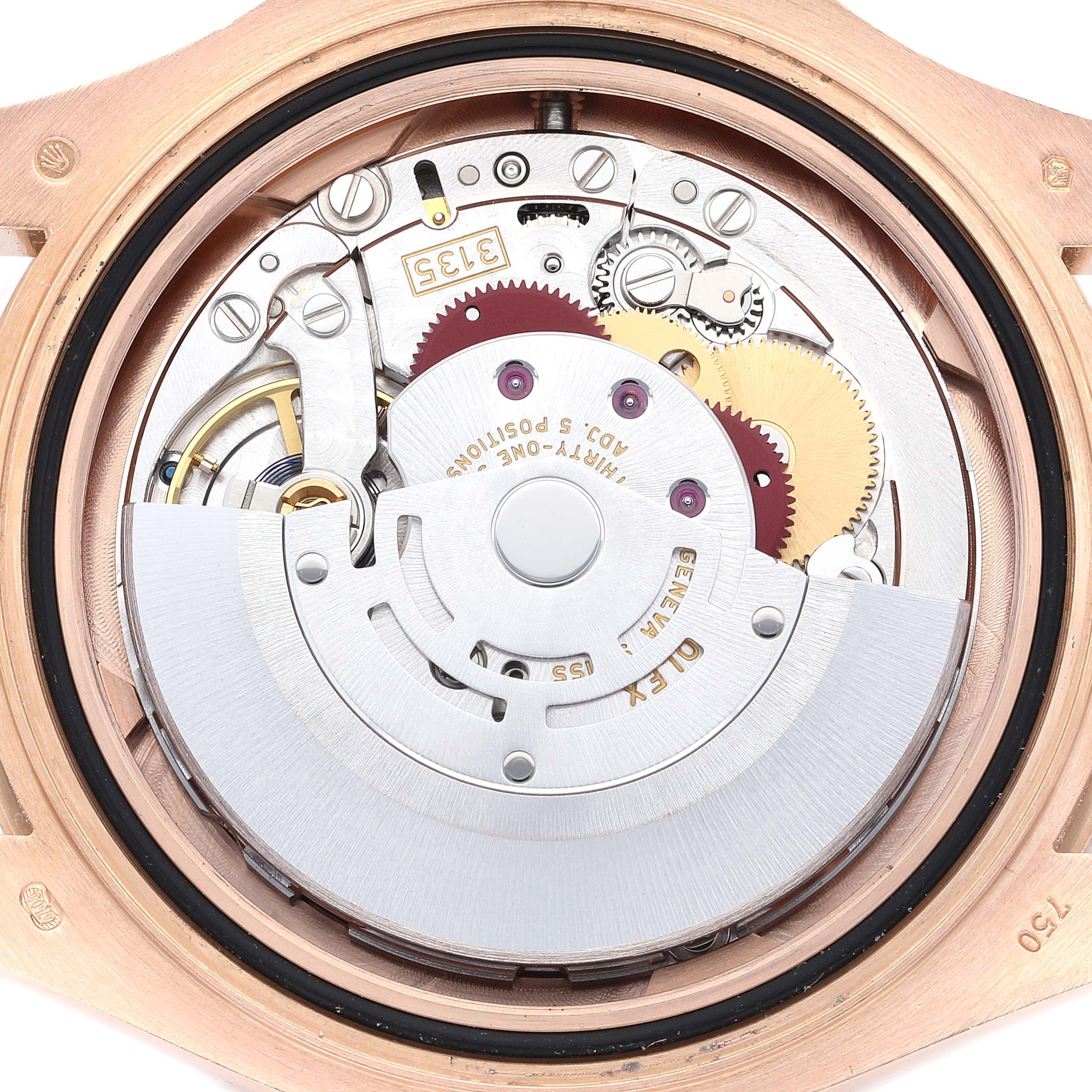 Rolex Yachtmaster 40mm Everose Gold Rubber Strap Watch 116655 Box Card